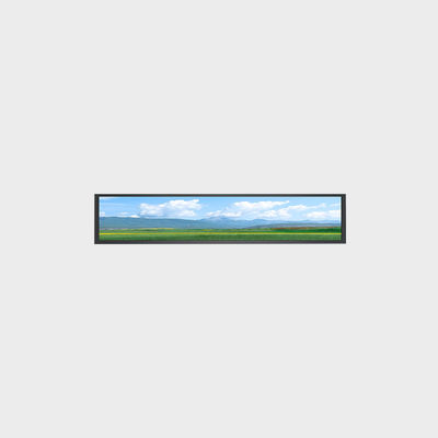 36.95 inch Bar Type LCD Display 1920 * 360 LVDS 1000nits