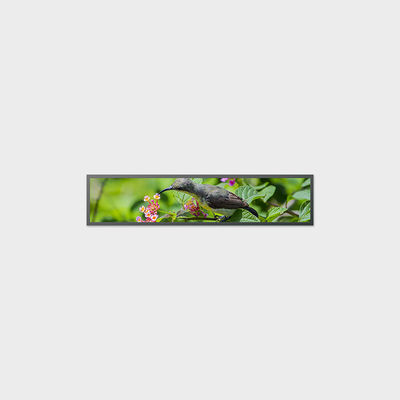 37.8 inch quảng cáo màn hình LCD loại 1920 * 387 LVDS 2000nits