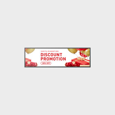 Màn hình LCD TFT loại 49,5 inch hỗ trợ ứng dụng giao thông công cộng với liên kết quang học
