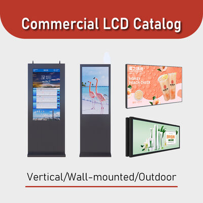 Catalogue Máy LCD thương mại & Máy LCD hoàn thiện