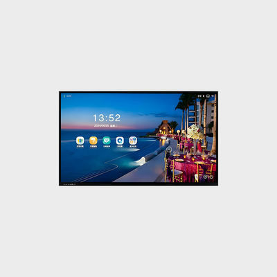 Hỗ trợ độ phân giải 55 inch 3840 * 2160 Hệ thống Android Máy hội nghị tất cả trong một